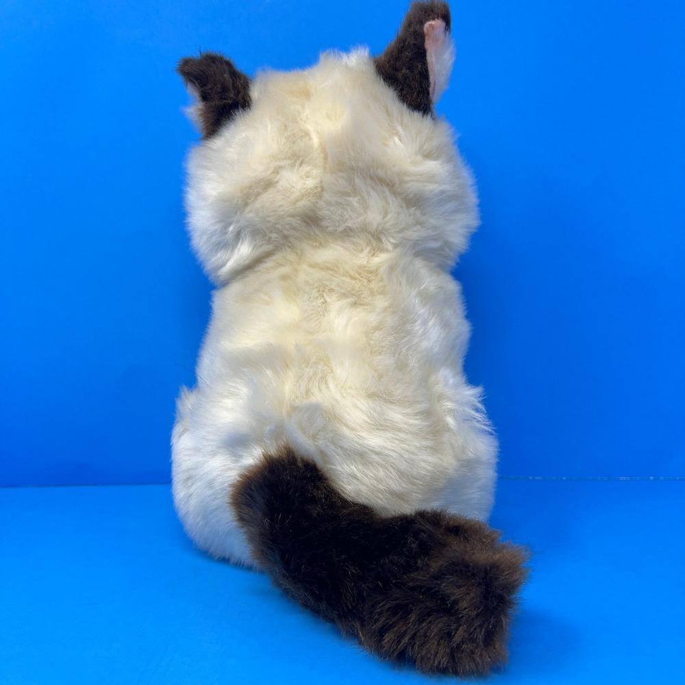 Gund Grumpy Cat Plush 9 Inch White Brown 4040133 Blue Eyes 2018 - Picture 16 of 16